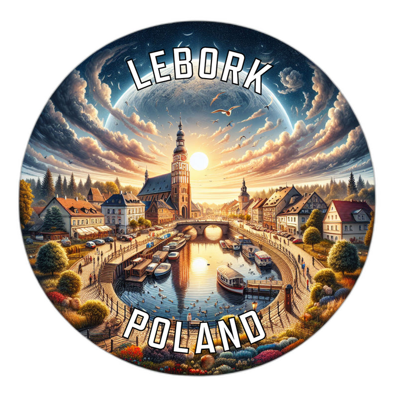 Lebork Poland Souvenir Vinyl Decal Sticker 2-Inch