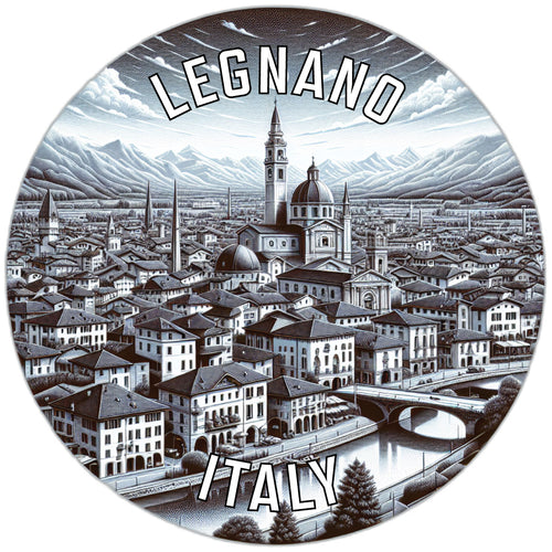 Legnano Italy Souvenir Die Cut Flat Magnet 2-Inch