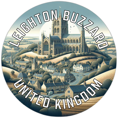 Leighton Buzzard United Kingdom Souvenir Die Cut Flat Magnet 4-Inch