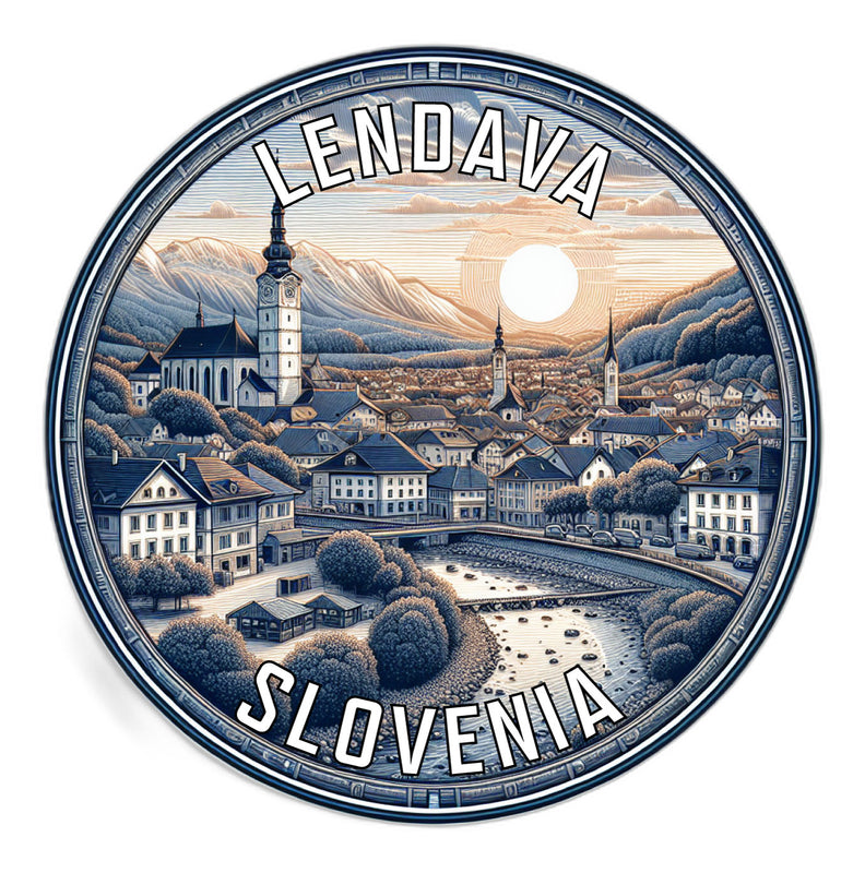Lendava Slovenia Souvenir Vinyl Decal Sticker 6-Inch