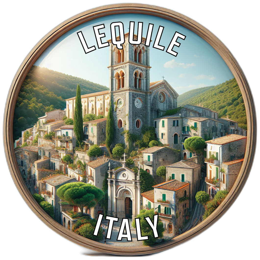 Lequile Italy Souvenir Vinyl Decal Sticker 6-Inch