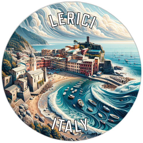 Lerici Italy Souvenir Vinyl Decal Sticker 4-Inch