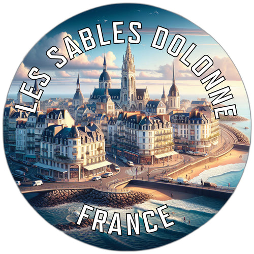 Les Sables dOlonne Souvenir Vinyl Decal Sticker 6-Inch