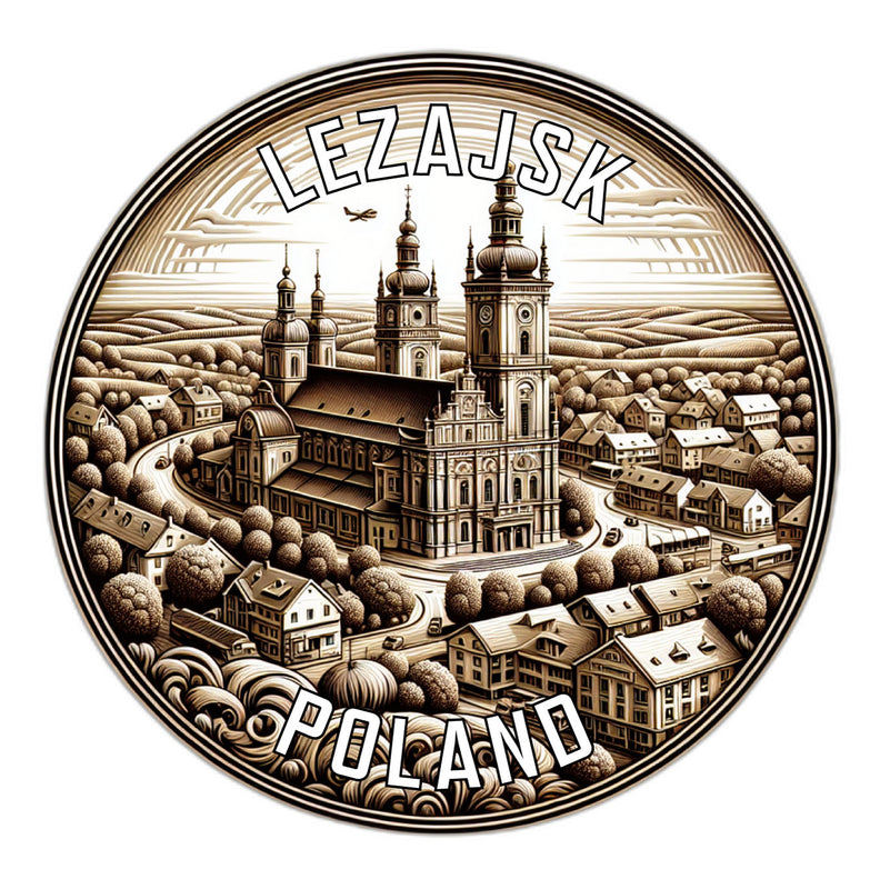 Lezajsk Poland Souvenir Vinyl Decal Sticker 6-Inch