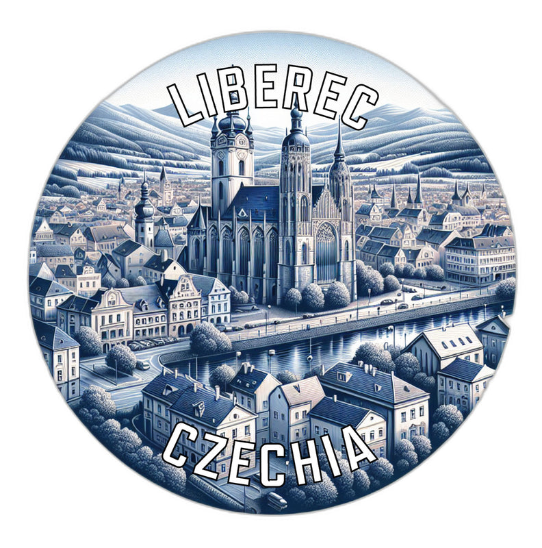 Liberec Czechia Souvenir Vinyl Decal Sticker 2-Inch