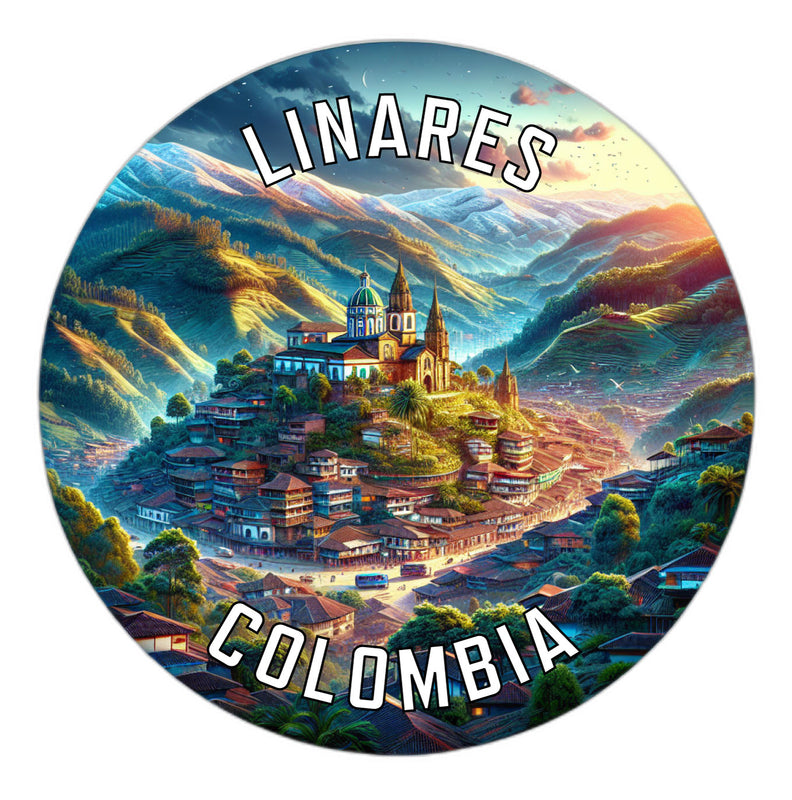Linares Colombia Souvenir Vinyl Decal Sticker 2-Inch