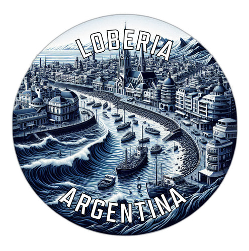 Loberia Argentina Souvenir Die Cut Flat Magnet 6-Inch