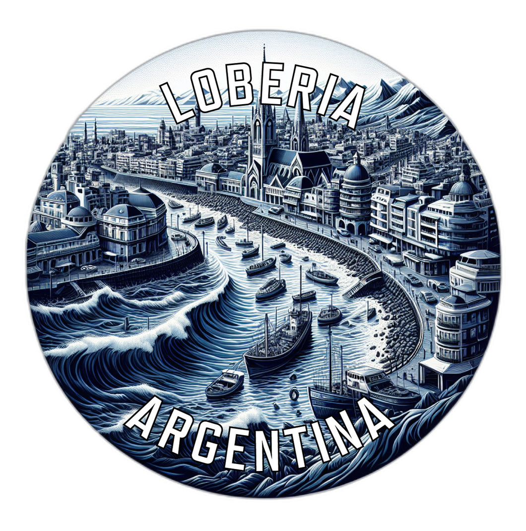Loberia Argentina Souvenir Die Cut Flat Magnet 6-Inch