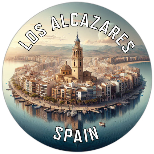 Los Alcazares Spain Souvenir Vinyl Decal Sticker 6-Inch