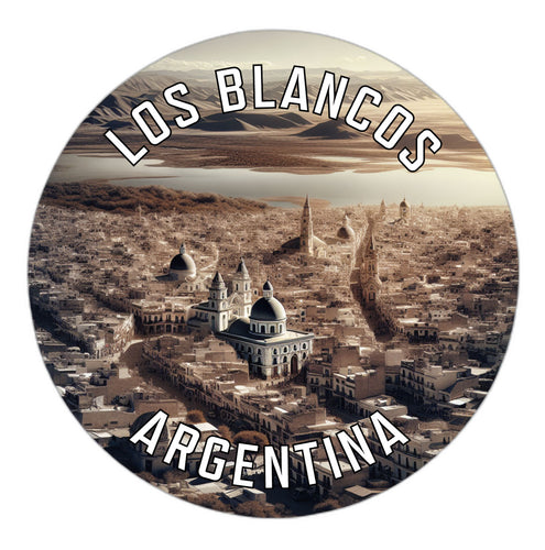Los Blancos Argentina Souvenir Die Cut Flat Magnet 2-Inch