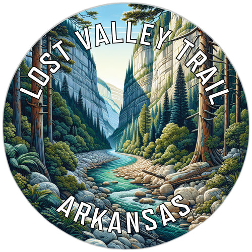 Lost Valley Trail Souvenir Vinyl Decal Sticker 2-Inch
