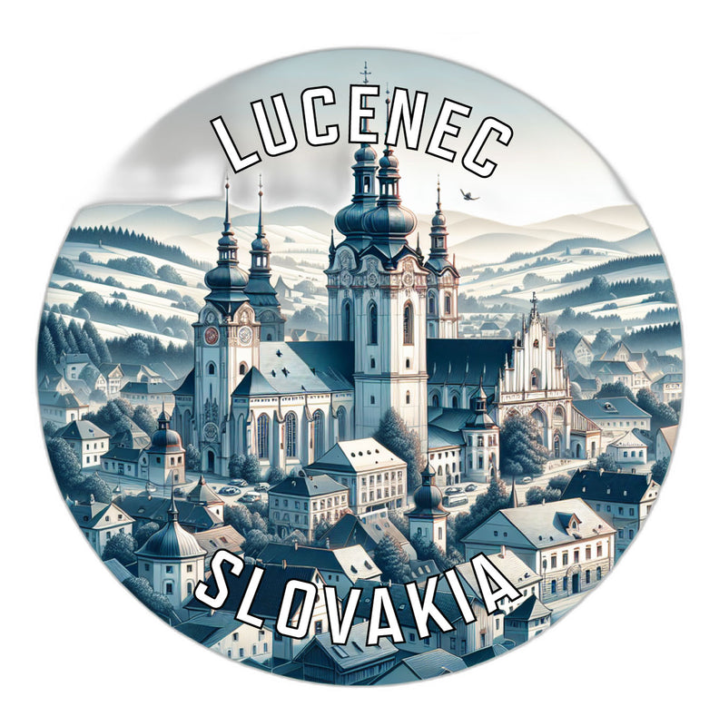 Lucenec Slovakia Souvenir Vinyl Decal Sticker 2-Inch
