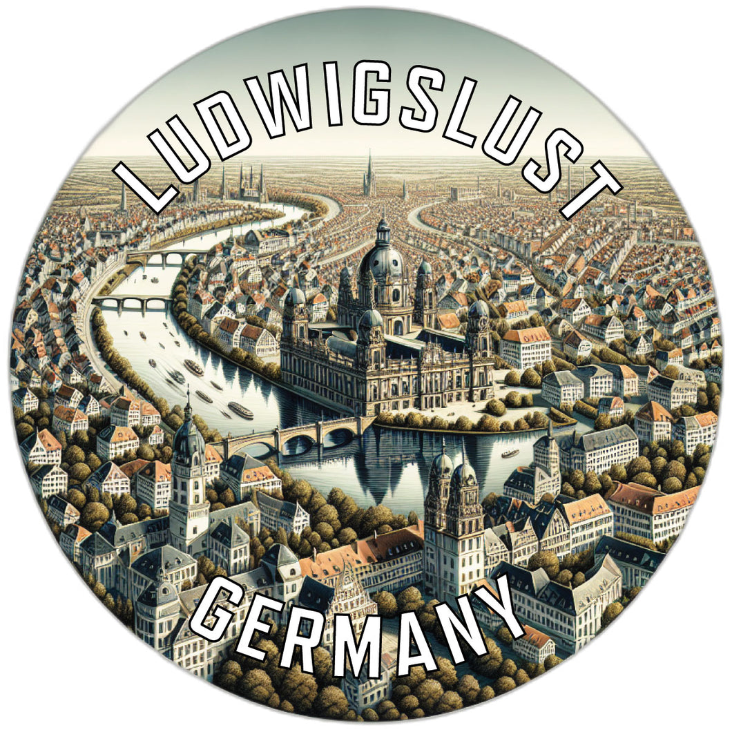 Ludwigslust Germany Souvenir Vinyl Decal Sticker 2-Inch