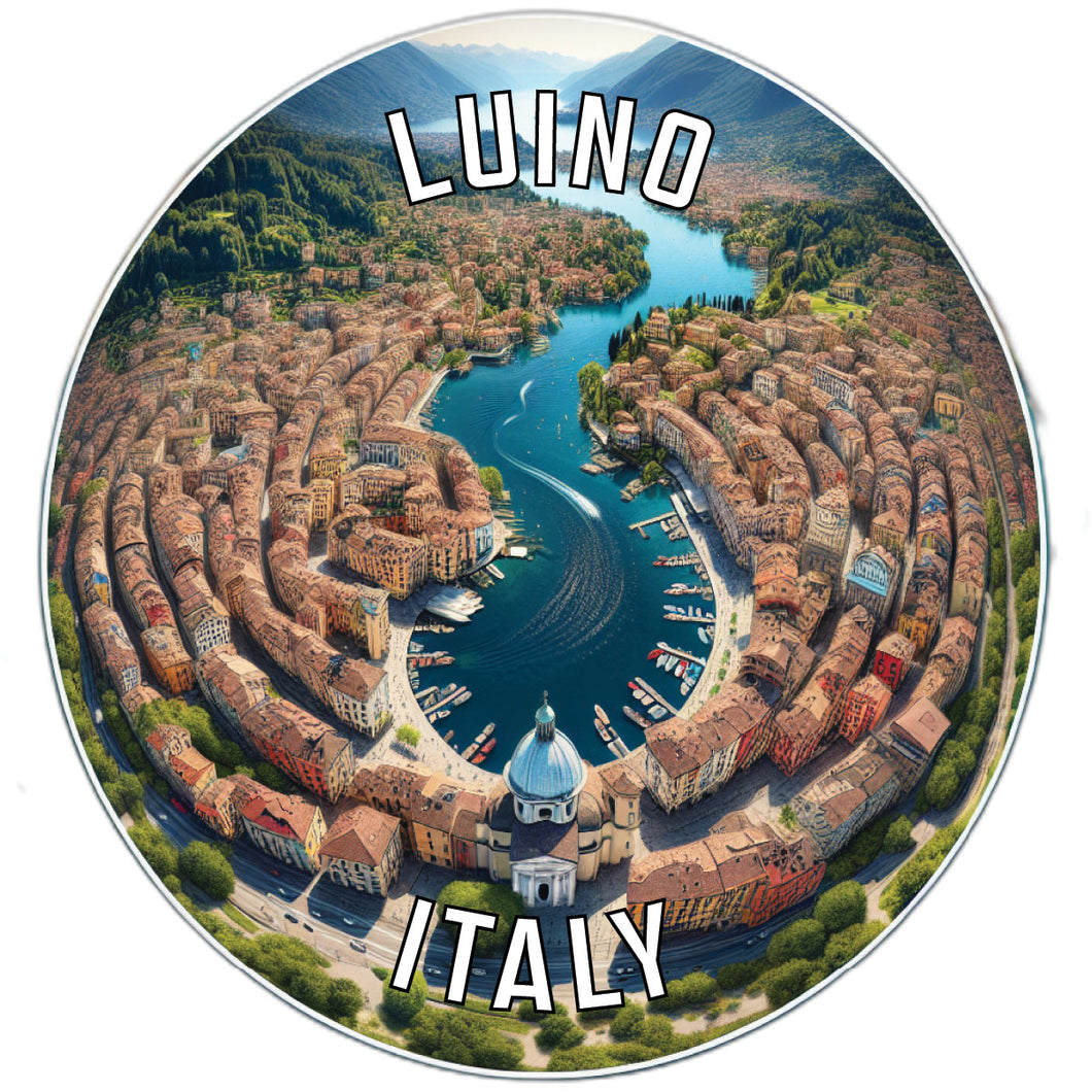 Luino Italy Souvenir Vinyl Decal Sticker 2-Inch