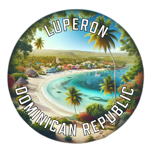 Luperon Dominican Republic Souvenir Vinyl Decal Sticker 2-Inch