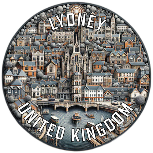 Lydney United Kingdom Souvenir Vinyl Decal Sticker 2-Inch