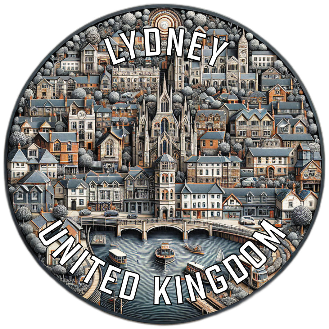 Lydney United Kingdom Souvenir Vinyl Decal Sticker 2-Inch