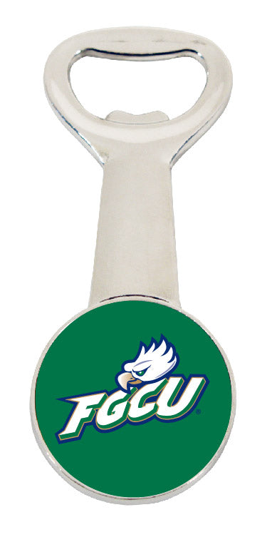 Florida Gulf Coast Eagles Officially Licensed Magnetic Metal Bottle Opener - Tailgate & Kitchen Essential