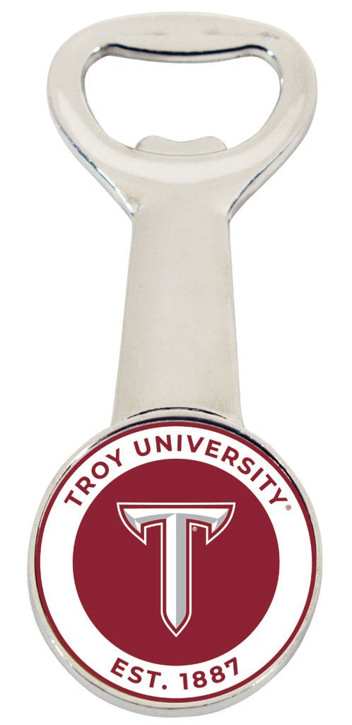 Troy University Magnetic Bottle Opener Officially Licensed Collegiate Product 4-Pack