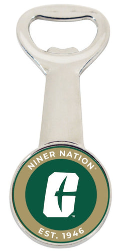 North Carolina Charlotte Forty-Niners Magnetic Bottle Opener Officially Licensed Collegiate Product 4-Pack