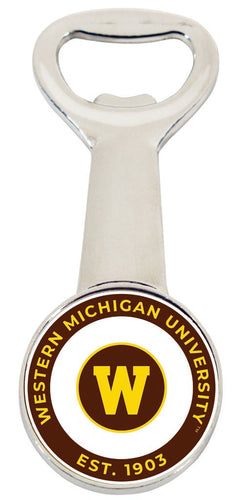 Western Michigan University Magnetic Bottle Opener Officially Licensed Collegiate Product Single