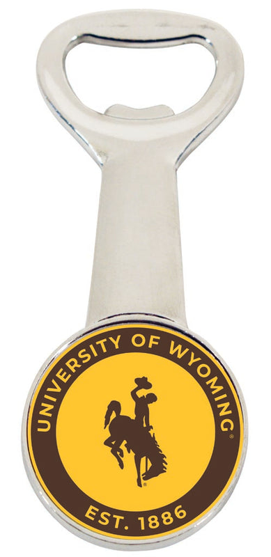 University of Wyoming Magnetic Bottle Opener Officially Licensed Collegiate Product Single