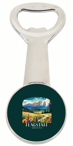 Flagstaff Arizona Design C Souvenir Magnetic Bottle Opener 2-Pack