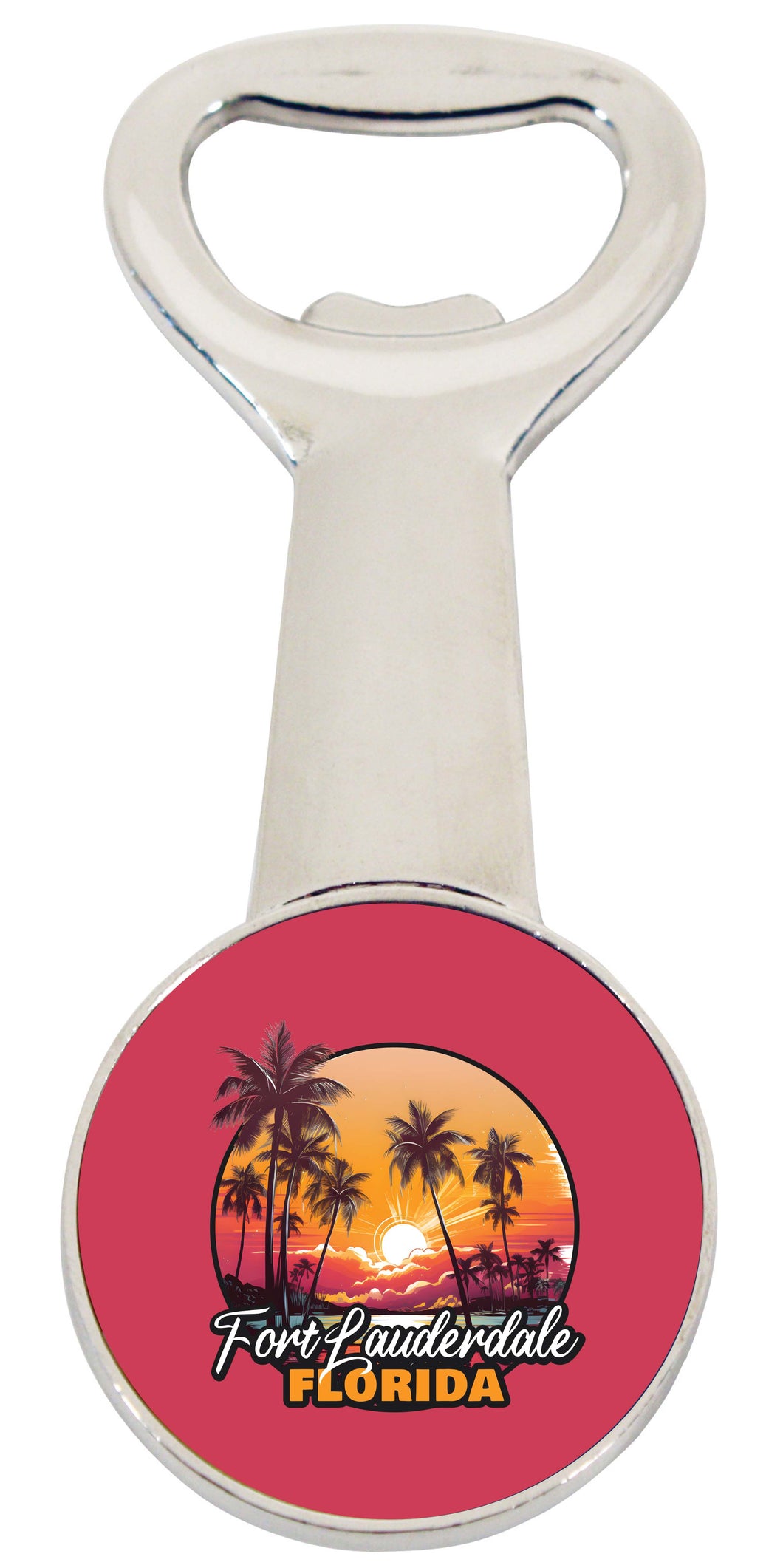 Fort Lauderdale Florida Design A Souvenir Magnetic Bottle Opener 2-Pack