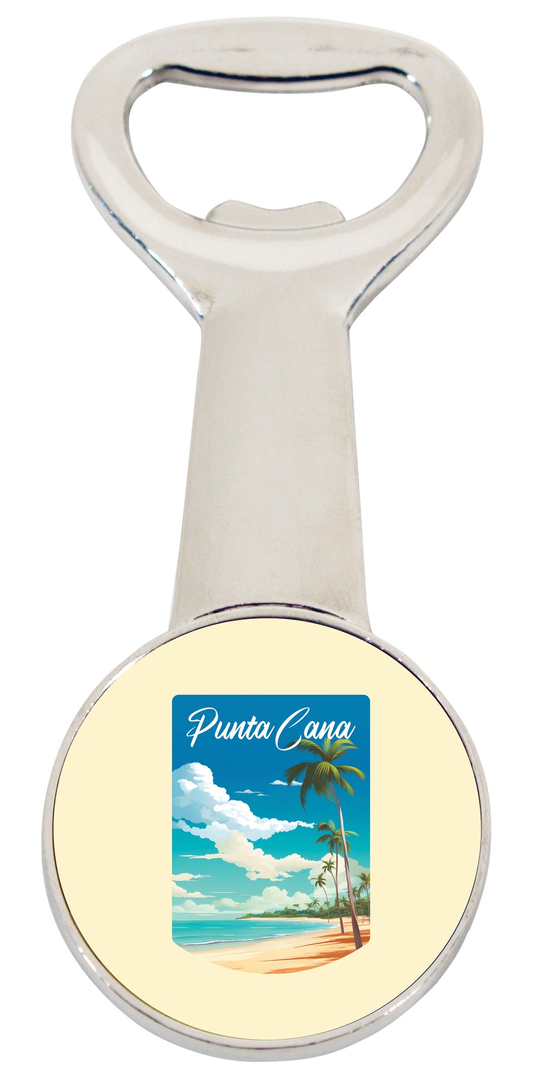Punta Cana Dominican Republic Design D Souvenir Magnetic Bottle Opener Single