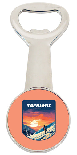 Vermont Design B Souvenir Magnetic Bottle Opener 2-Pack