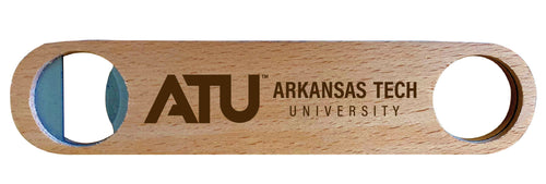 Arkansas Tech University Engraved Wooden Bottle Opener Officially Licensed Collegiate Product Single