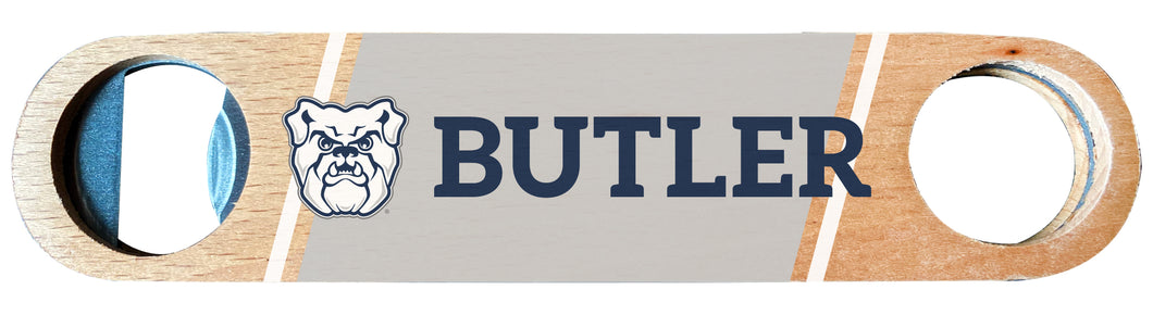 Butler Bulldogs Officially Licensed Wooden Bottle Opener with Full Color Design Single