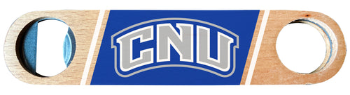 Christopher Newport Captains Officially Licensed Wooden Bottle Opener with Full Color Design Single