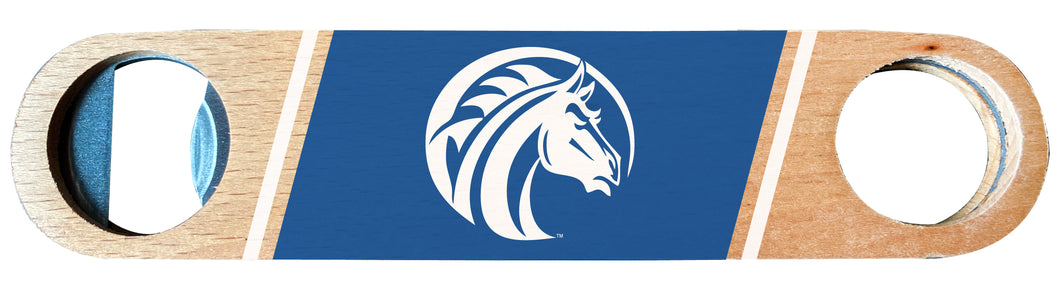 Fayetteville State University Officially Licensed Wooden Bottle Opener with Full Color Design Single