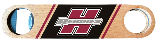 Henderson State Reddies Officially Licensed Wooden Bottle Opener with Full Color Design Single