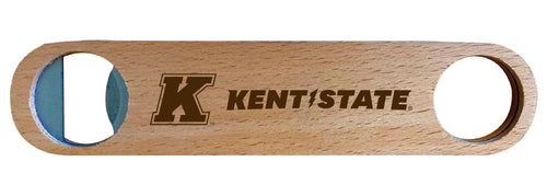 Kent State University Engraved Wooden Bottle Opener Officially Licensed Collegiate Product Single