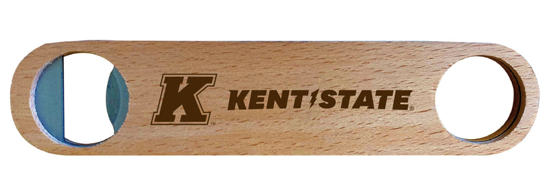 Kent State University Engraved Wooden Bottle Opener Officially Licensed Collegiate Product Single