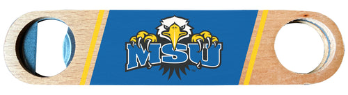 Morehead State University Officially Licensed Wooden Bottle Opener with Full Color Design Single