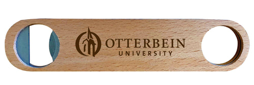 Otterbein University Engraved Wooden Bottle Opener Officially Licensed Collegiate Product Single