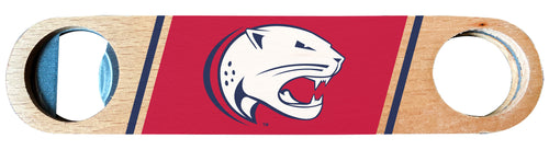 University of South Alabama Officially Licensed Wooden Bottle Opener with Full Color Design Single