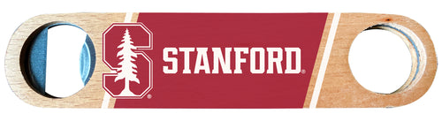 Stanford University Officially Licensed Wooden Bottle Opener with Full Color Design Single