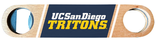 UC San Diego Officially Licensed Wooden Bottle Opener with Full Color Design Single