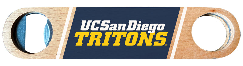 UC San Diego Officially Licensed Wooden Bottle Opener with Full Color Design Single