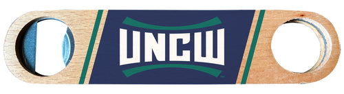 North Carolina Wilmington Seahawks Officially Licensed Wooden Bottle Opener with Full Color Design Single