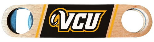 Virginia Commonwealth Officially Licensed Wooden Bottle Opener with Full Color Design Single