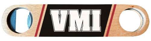 VMI Keydets Officially Licensed Wooden Bottle Opener with Full Color Design Single