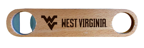 West Virginia Mountaineers NCAA Elegant Laser-Etched Wooden Bottle Opener - Collegiate Bar Accessory