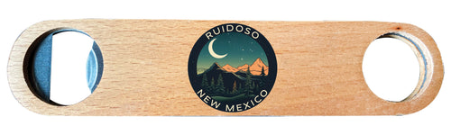 Ruidoso New Mexico Design A Souvenir Wooden Bottle Opener 4-Pack