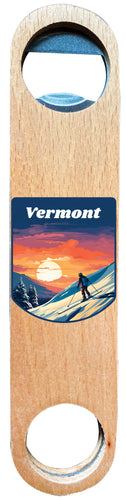 Vermont Design B Souvenir Wooden Bottle Opener 2-Pack