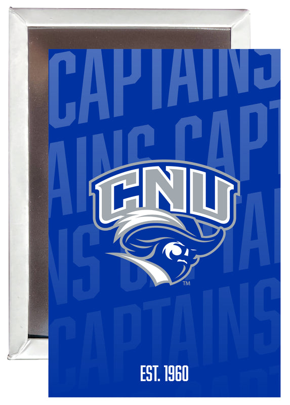 Christopher Newport Captains 2x3" Fridge Magnet - Officially Licensed Collegiate Product Single